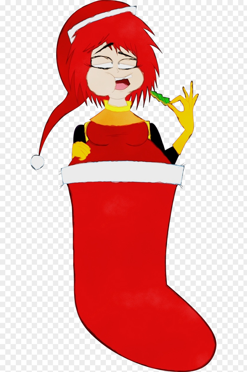 Christmas Stocking Cartoon PNG