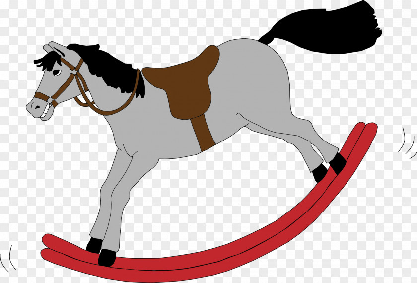 Horse Rocking Clip Art PNG