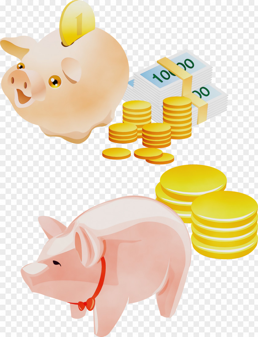 Money Suidae Piggy Bank PNG