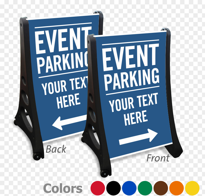 No Parking Spaces Display Advertising Web Banner Technology PNG