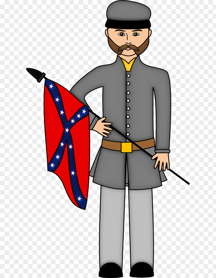 Soldier American Civil War Illustration Confederate States Of America Clip Art Image PNG