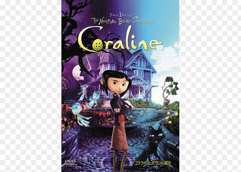 Youtube YouTube Coraline Animated Film Cartoon PNG