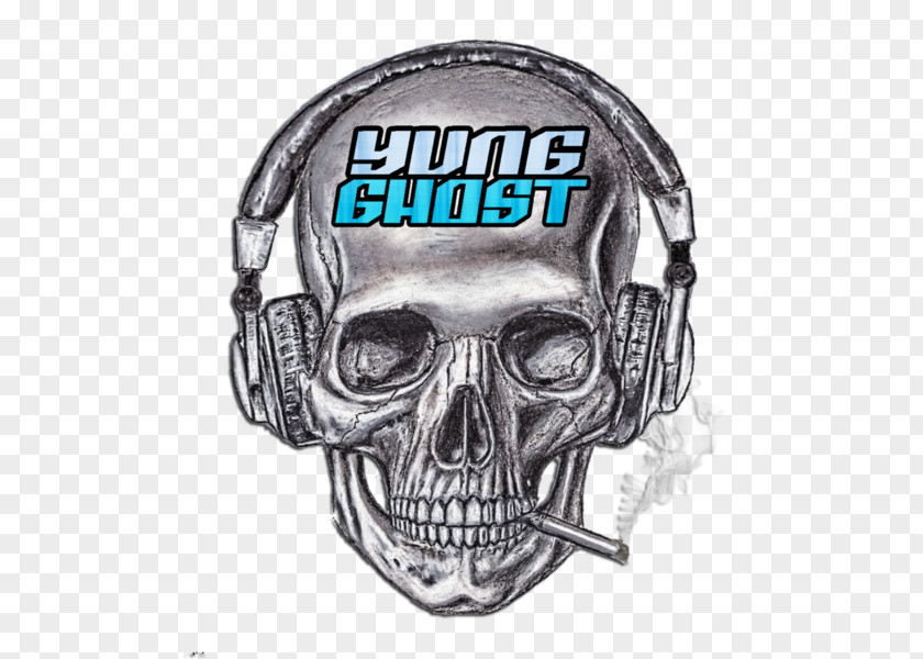 Yung Smoking Headphones Printing Font PNG