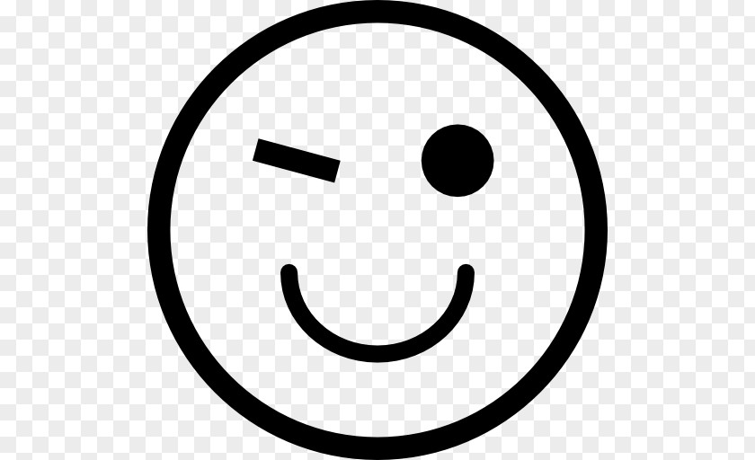 Blink Vector Smiley Emoticon Happiness Symbol PNG