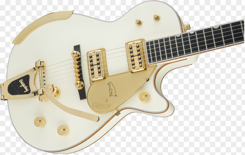 Body Build Acoustic-electric Guitar Gretsch White Falcon PNG