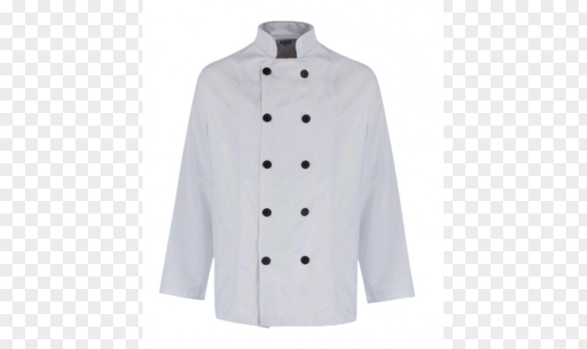 Chef Jacket Sleeve Chef's Uniform Button PNG