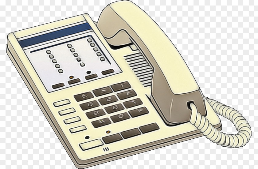 Corded Phone Telephone Answering Machine Telephony Technology PNG