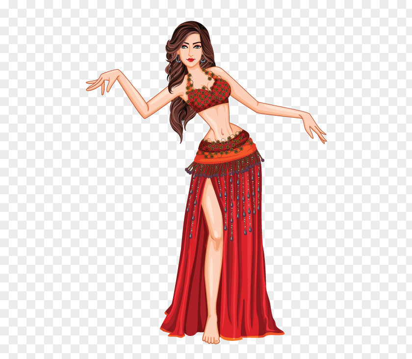 Exotic Egypt Belly Dance Raqs Sharqi PNG