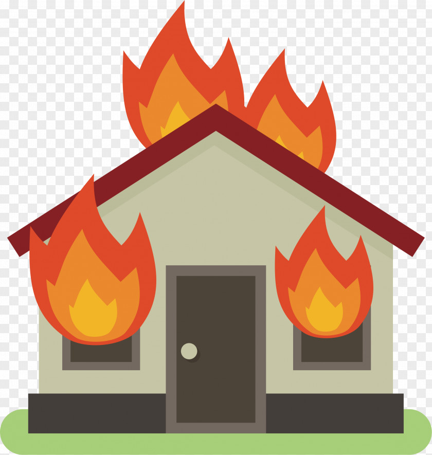 House Burning Clip Art Vector Graphics Openclipart Image PNG
