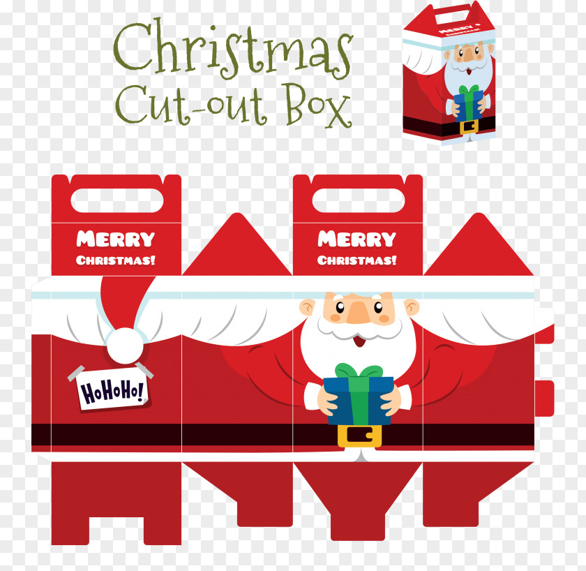 Prefix Business Santa Claus A Christmas Carol Day Crafts Box PNG