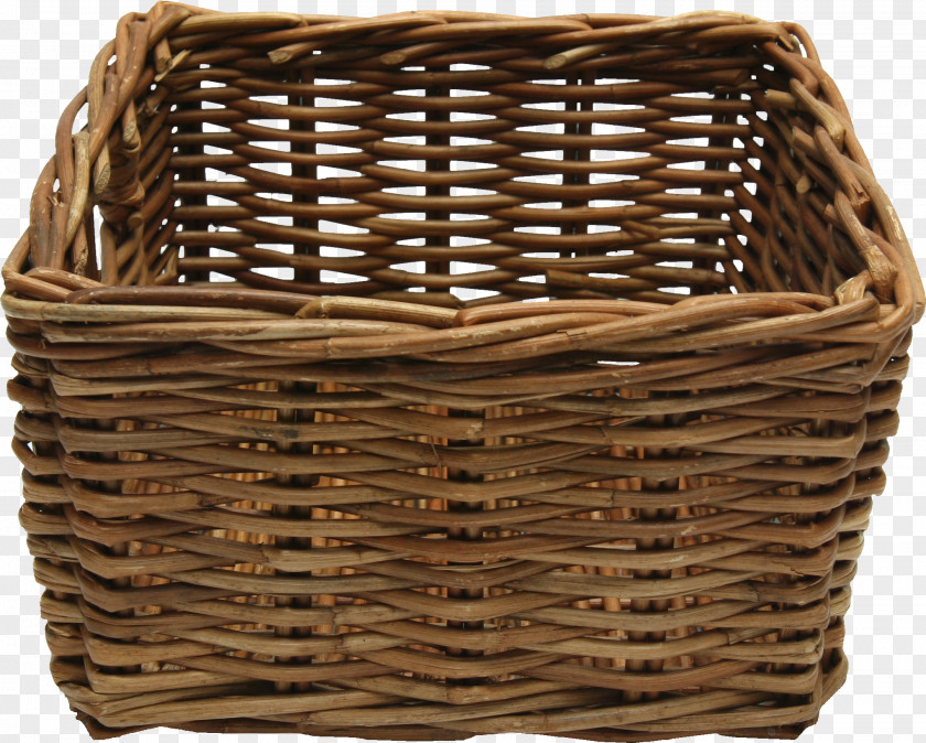 Baskets Bamboo Basket Clip Art PNG