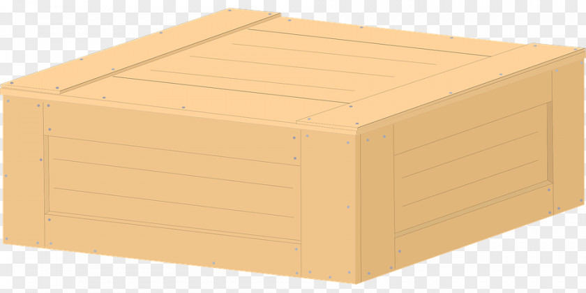 Cargobox Wooden Box Crate Clip Art PNG