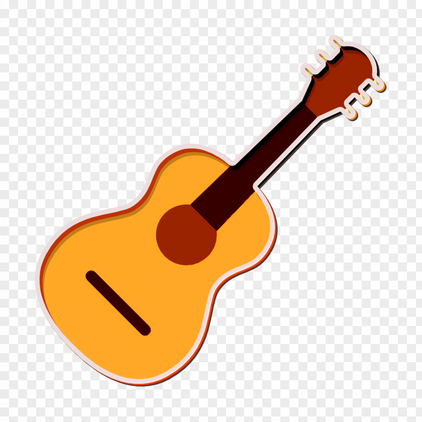 Hipster Style Icon Spanish Guitar Music PNG