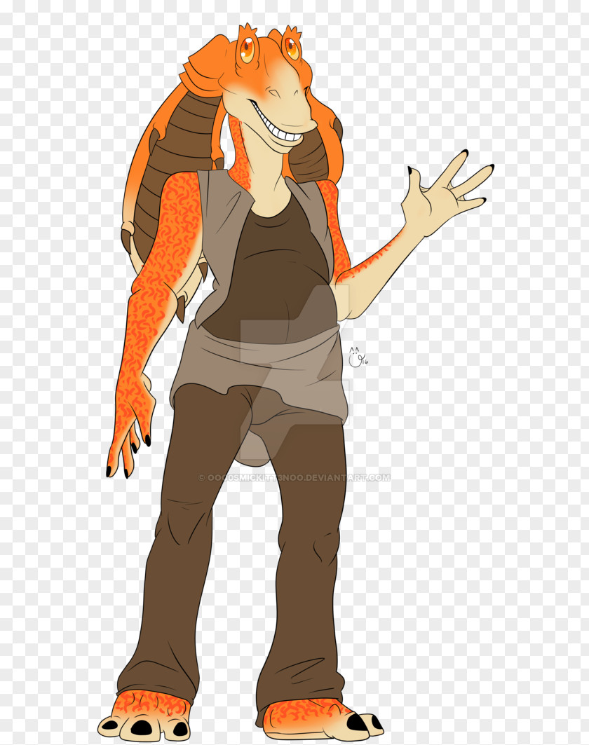 Jar Binks Human Behavior Shoe Illustration Costume PNG