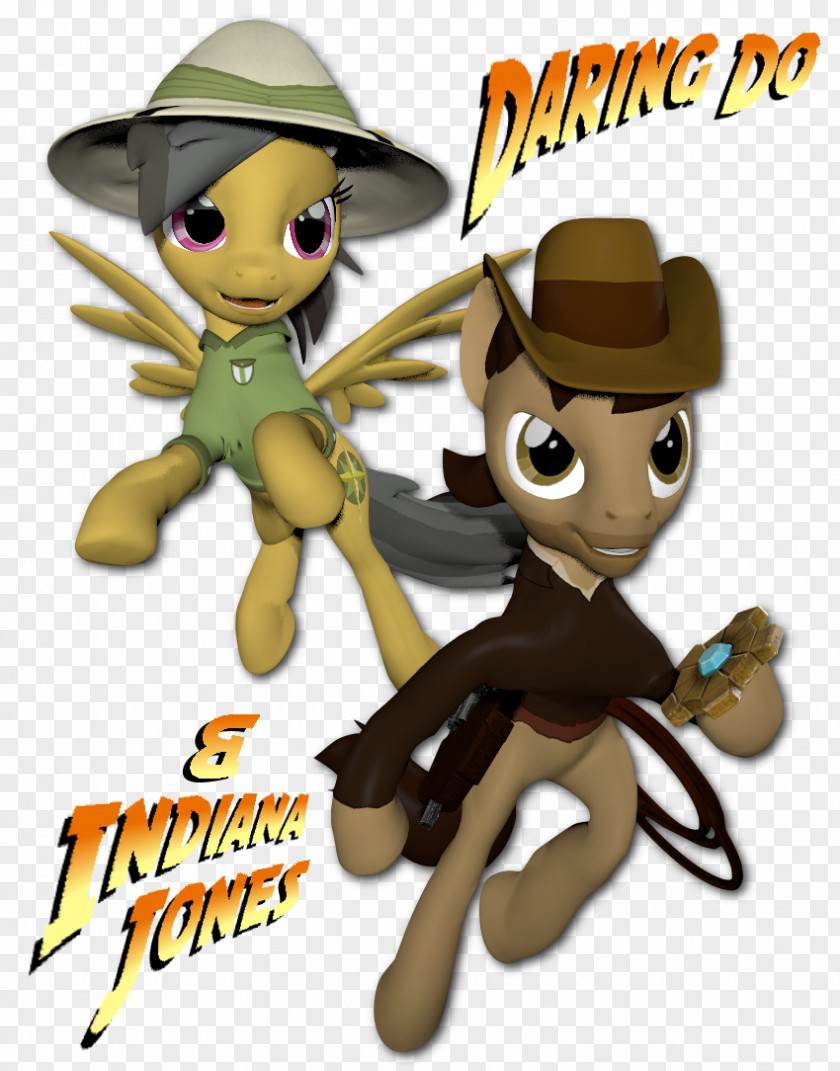 Youtube Pony YouTube Indiana Jones Daring Don't DeviantArt PNG