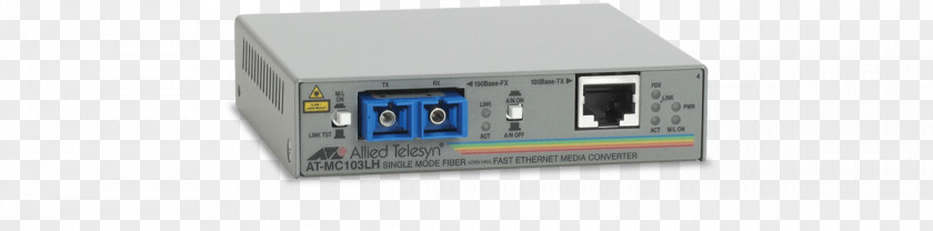 Allied Telesis AT MC103LH Transceiver Fast Ethernet 100BASE-TX PNG