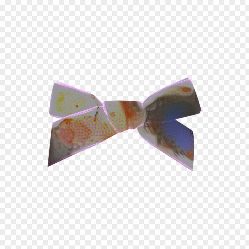 Beige Tie Ribbon Bow PNG