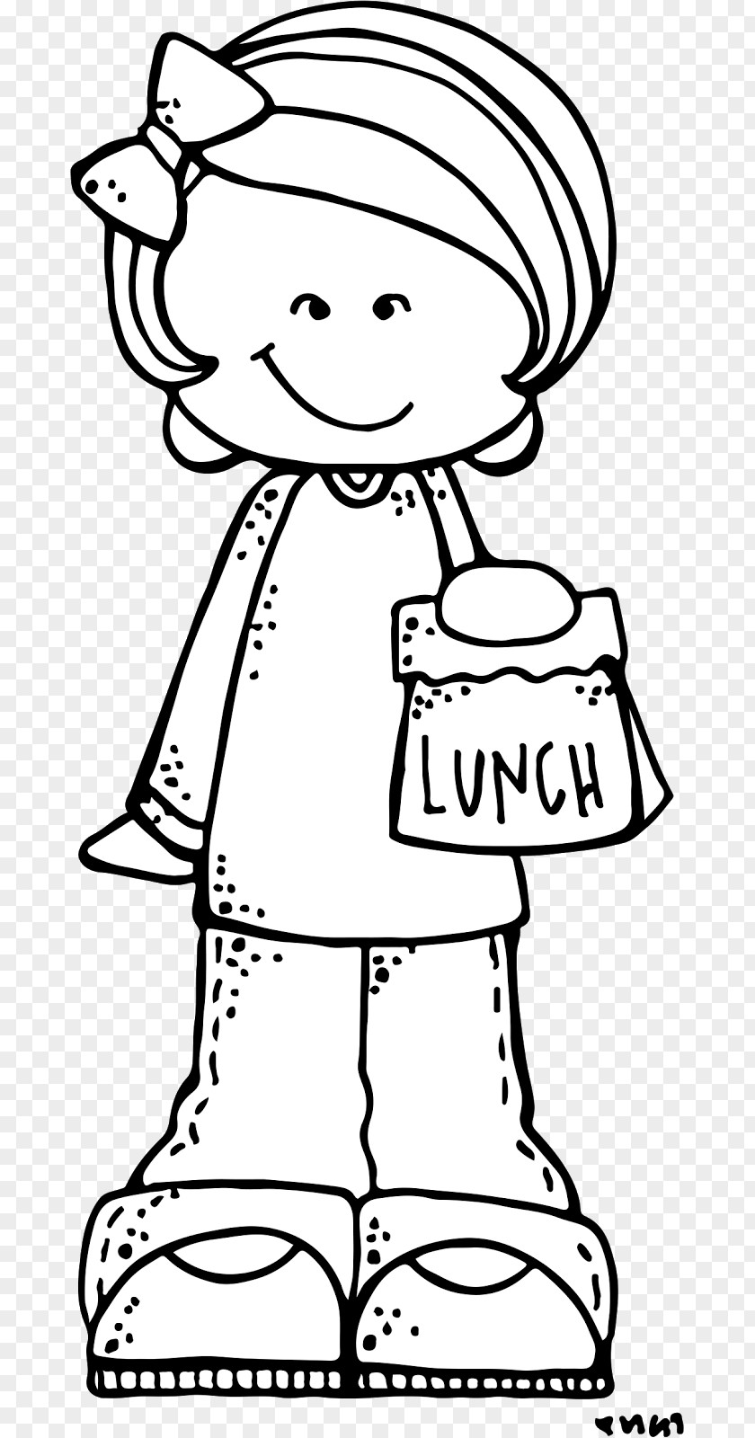 Child Coloring Book Black And White Clip Art PNG