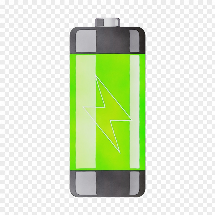 Electronic Device Water Bottle Background Green PNG