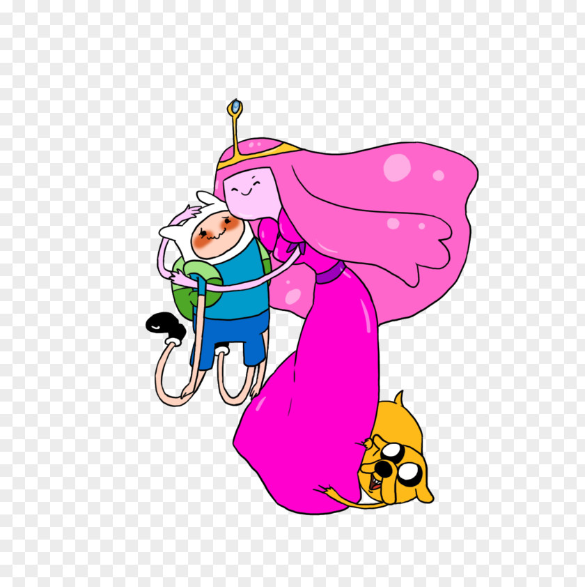 Finn The Human Princess Bubblegum Jake Dog Marceline Vampire Queen Adventure Time Season 6 PNG