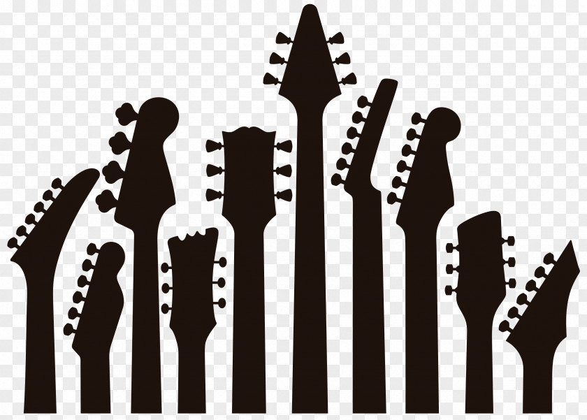 Guitar Headstock Neck Clip Art PNG