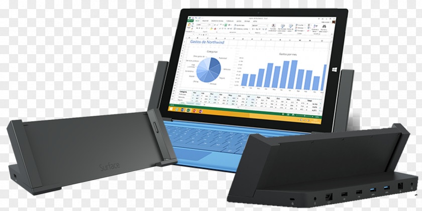 Laptop Surface Pro 3 4 Docking Station PNG