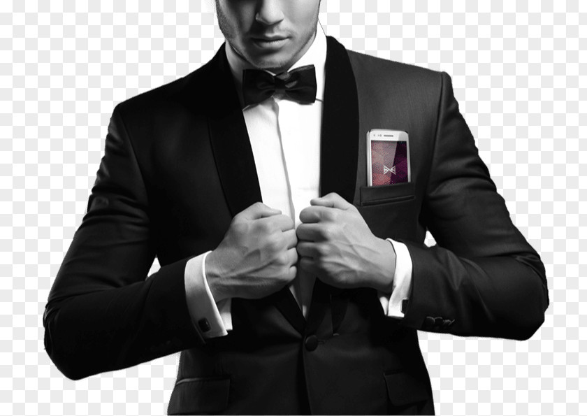 Posh Suit Tuxedo Bridegroom Love Bow Tie PNG