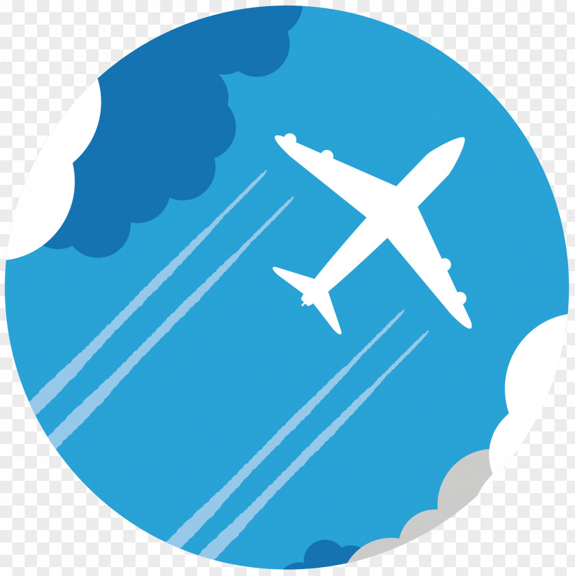 Airplane Aircraft Cloud PNG