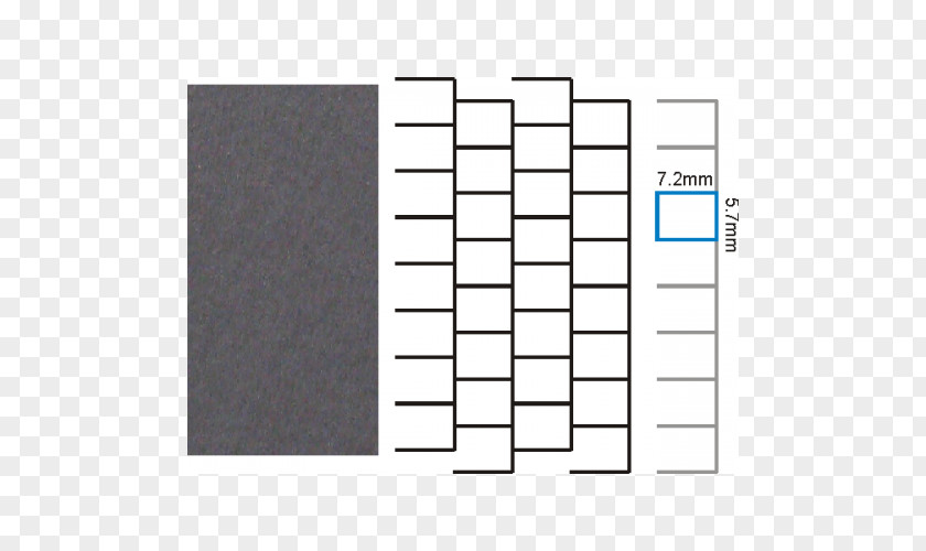 Grey Scale Paper Square Cobblestone Pattern PNG