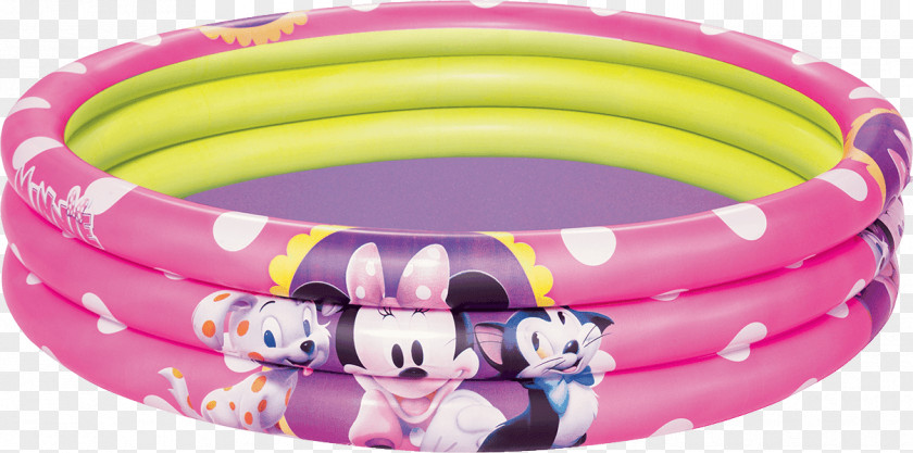 Minnie Mouse Mickey Swimming Pool Inflatable Playground Slide PNG