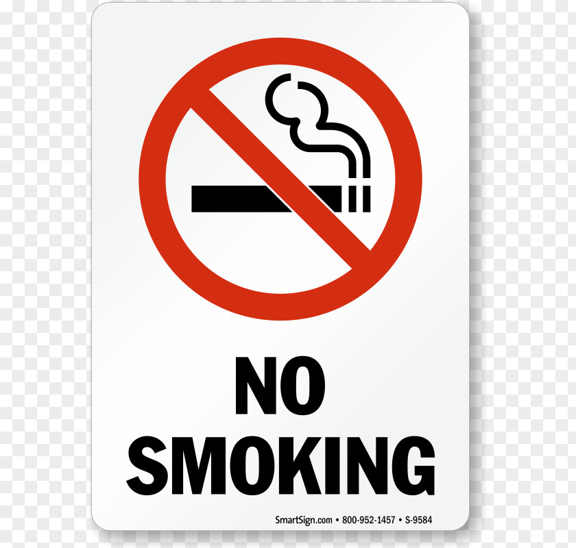 No Smoking Sign Ban Signage Label PNG