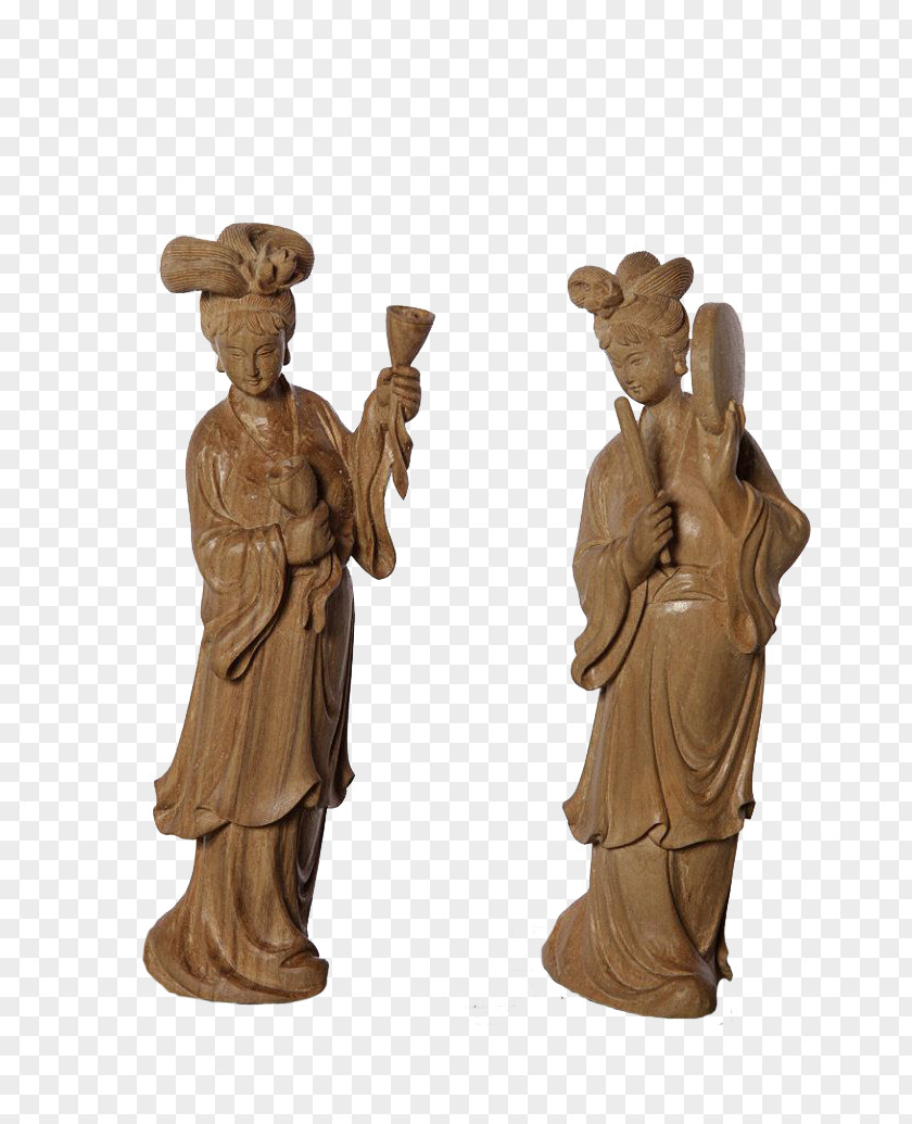 Wood Carving Ladies Download Clip Art PNG