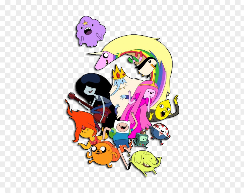 Adventure Time Marceline And Ice King Peppermint Butler Lumpy Space Princess Earl Of Lemongrab Character Drawing PNG