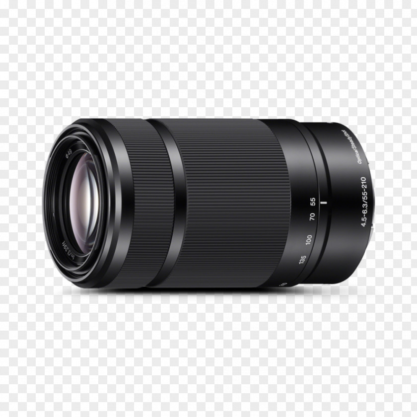 Camera Lens Sony NEX-7 α5000 E 55-210mm F/4.5-6.3 OSS E-mount PNG