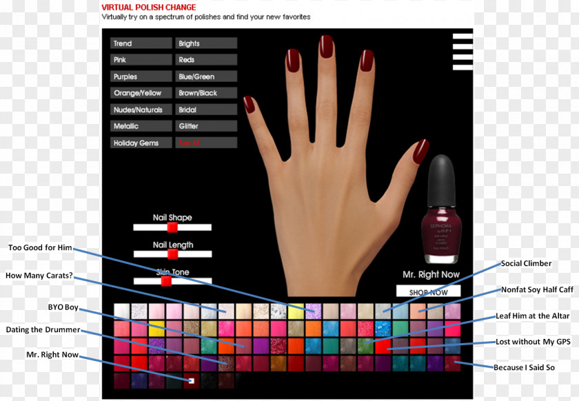 Nail Art Graphic Design Hand Model PNG