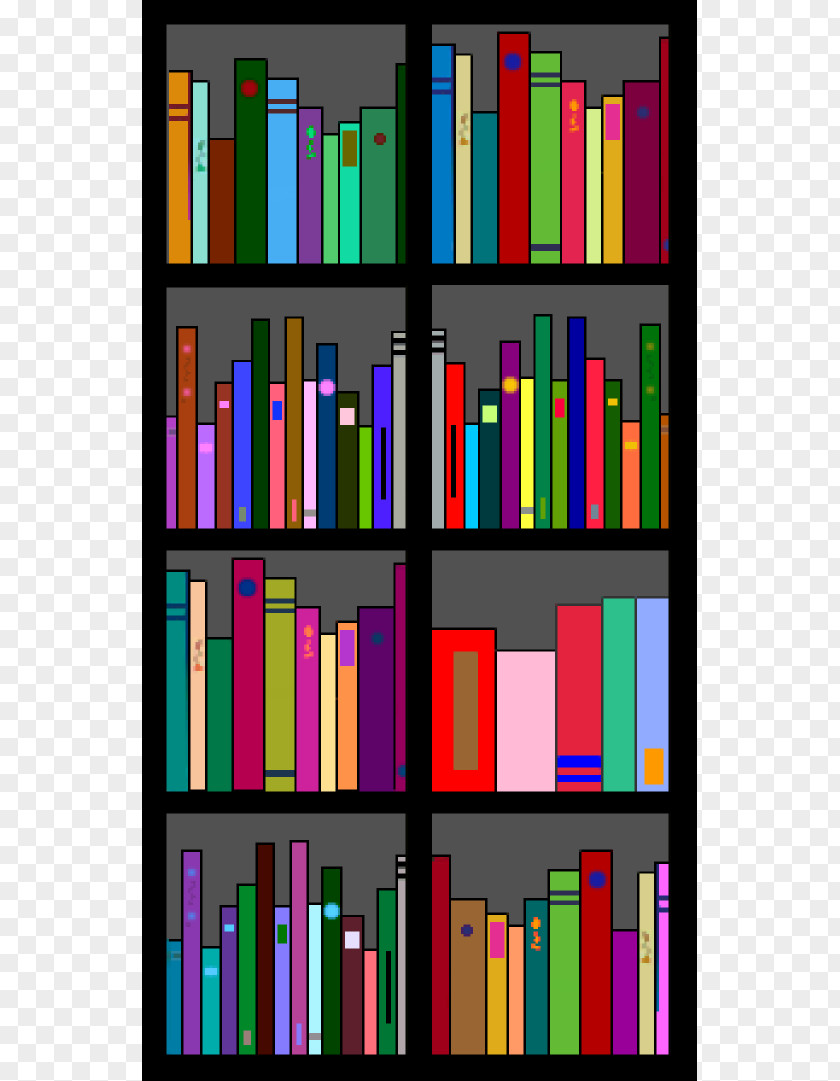 Openclipart.org Bookcase Shelf Clip Art PNG