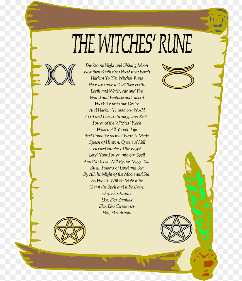 Palm Circle Wiccan Rede Witchcraft Poetry Paganism PNG