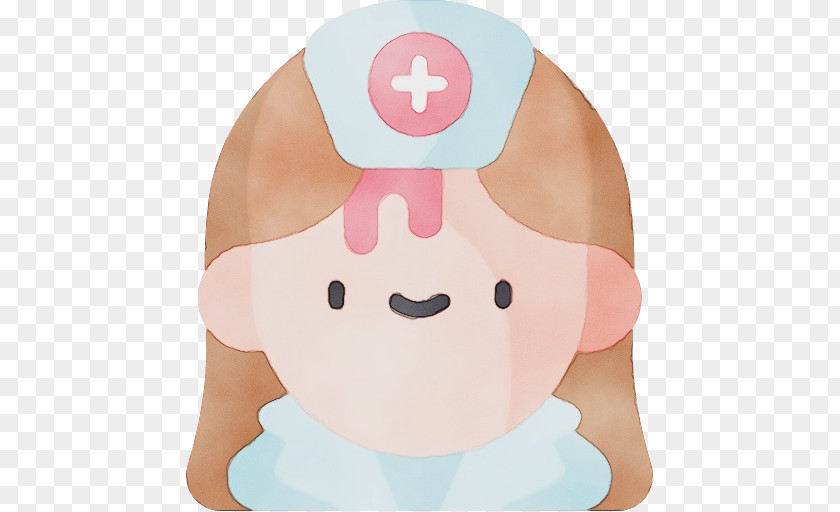 Smile Head Pink PNG