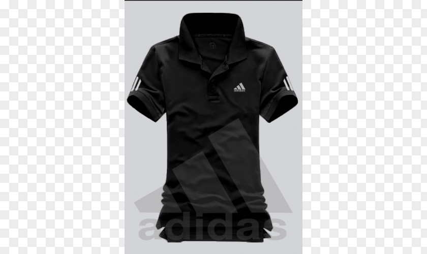 T-shirt Polo Shirt Red Black PNG