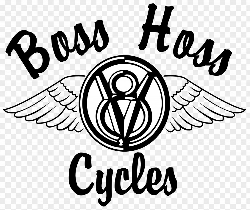 Boss Dyersburg Hoss Cycles Motorcycle Logo PNG