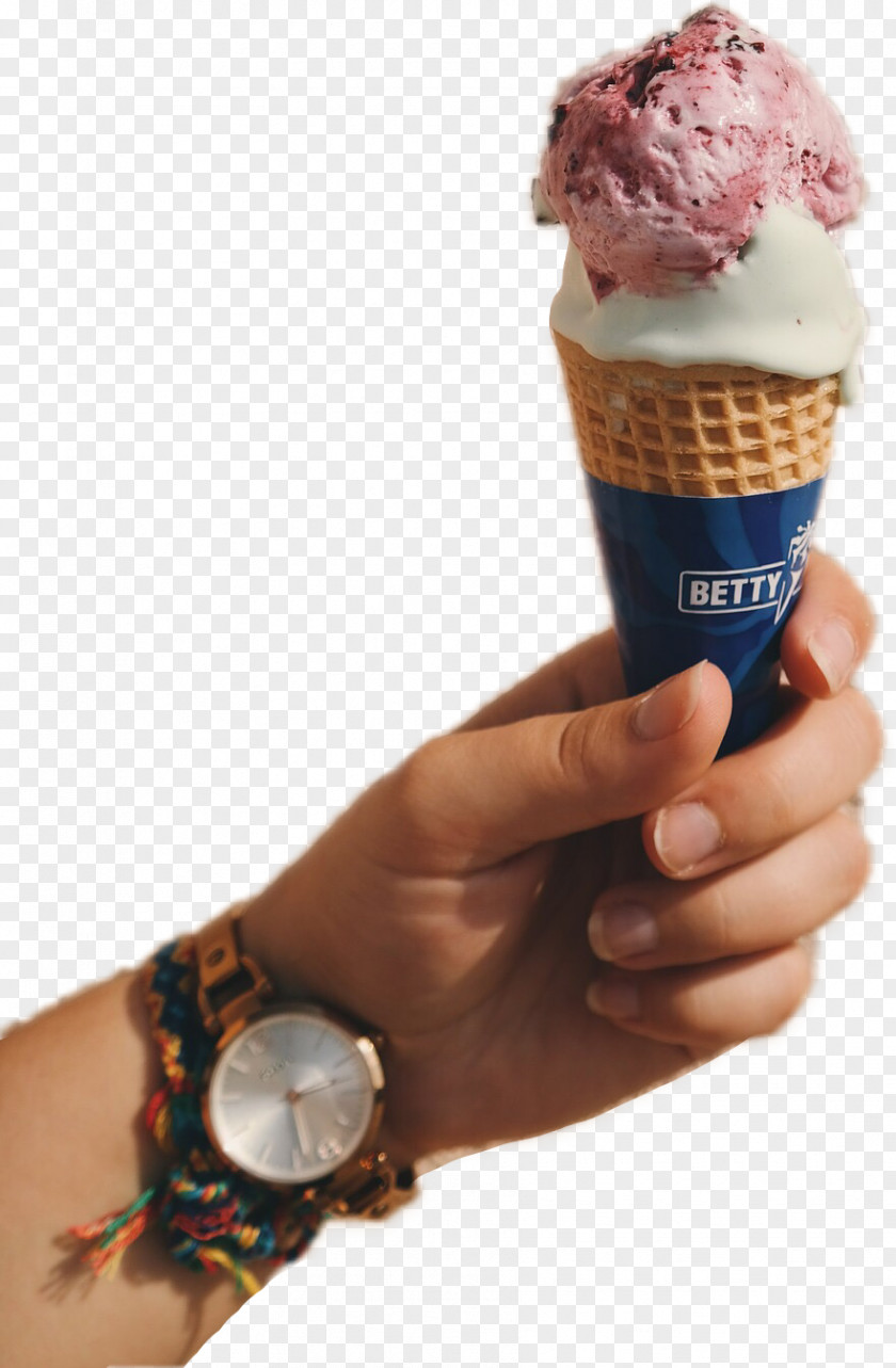 Ice Creams Cream Cones Gelato Milk PNG