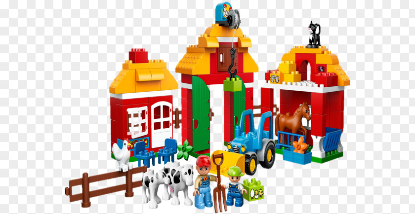 Lego Tractor Toys LEGO 10525 DUPLO Big Farm 10617 My First 10524 Toy PNG