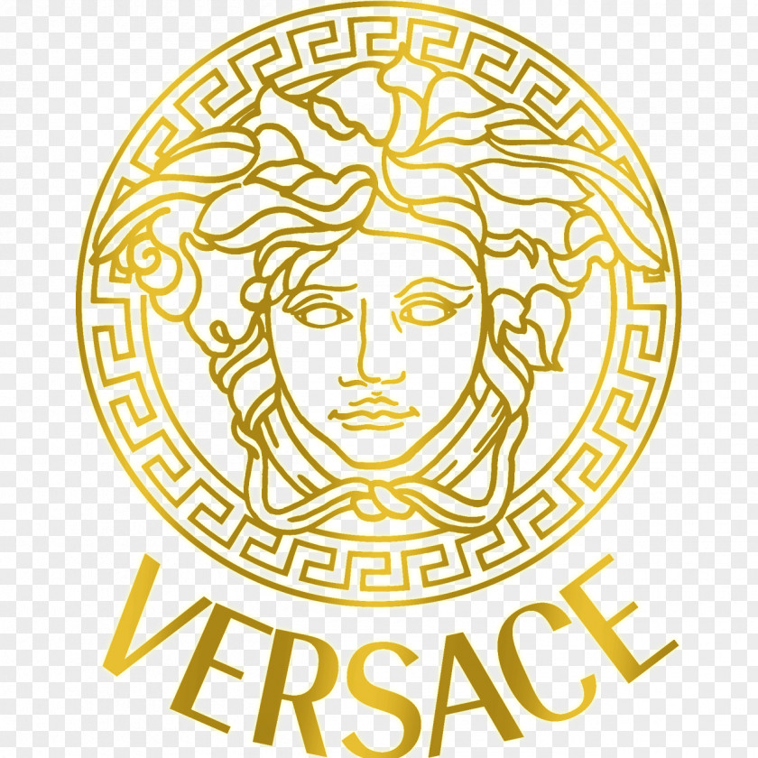 Luxury Packaging VERSACE MEDUSA Clip Art Logo PNG