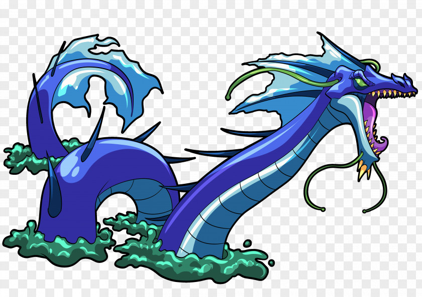 Monster Sea Dragon Kraken Legendary Creature PNG