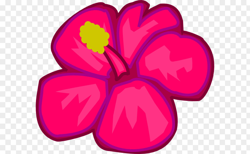 Pink Flower Clipart Hawaiian Lei Clip Art PNG