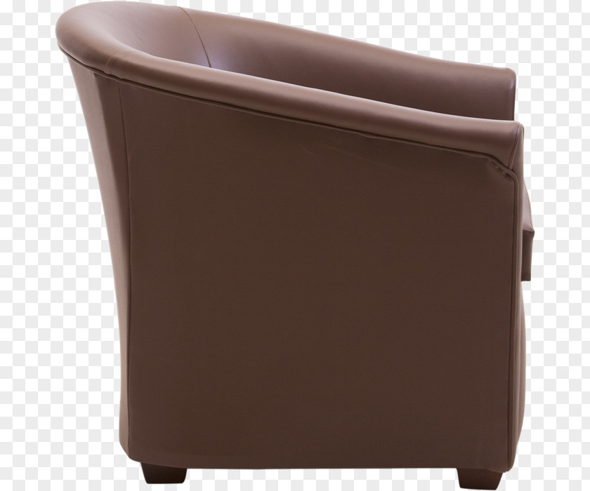 Practical Wooden Tub Chair Angle PNG