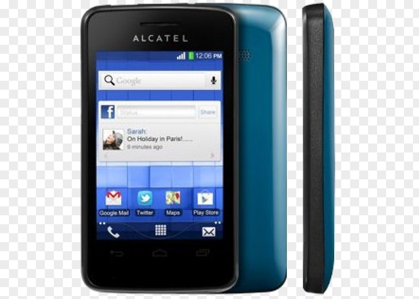 Smartphone Alcatel OneTouch PIXI Glory Palm Pixi Mobile POP Telephone PNG