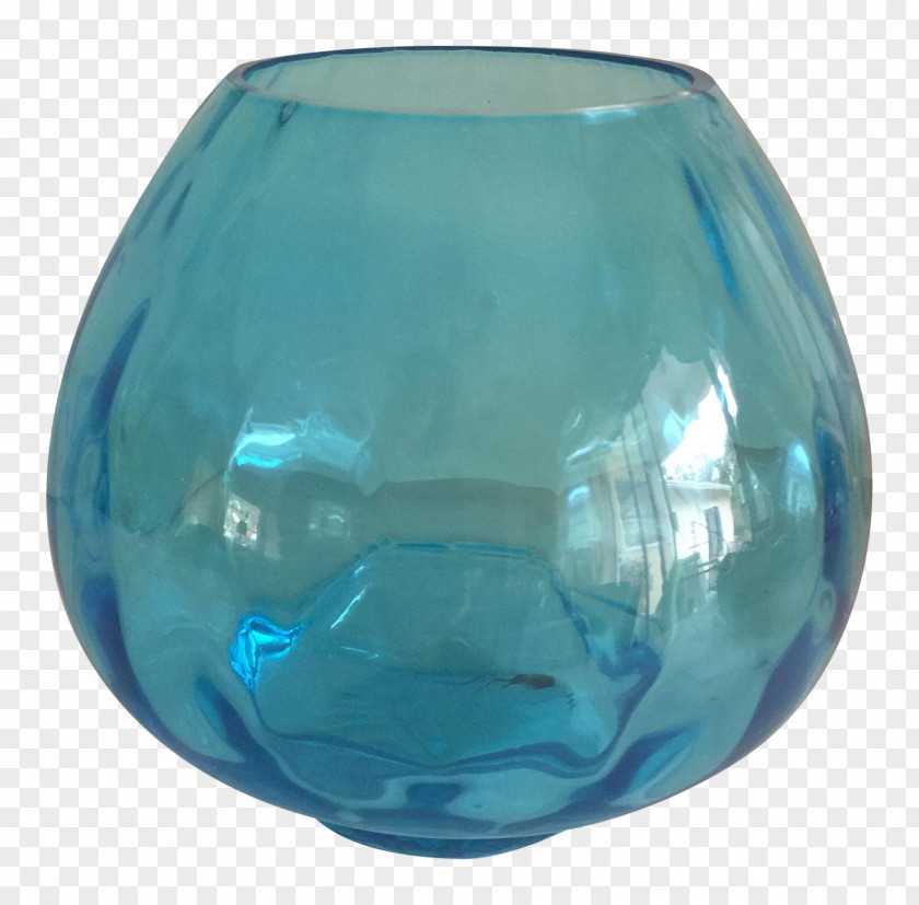 Vase Glass Plastic Turquoise PNG