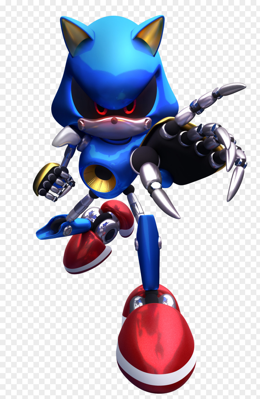 3D Villain Sonic The Hedgehog Forces Riders Shadow PNG