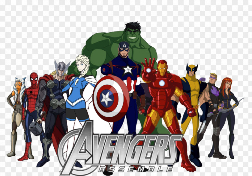 AVANGERS Captain America Hulk Black Widow Thor Avengers PNG